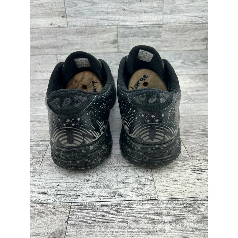 Asics Gel Noosa FF Men Size 8.5 Running Shoes Black‎ T626Q Low Top Sneakers